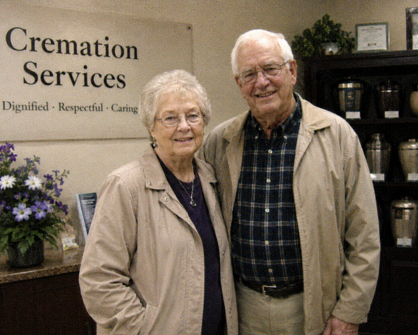 Rachel and Dan, founders of Linner Pet Cremation